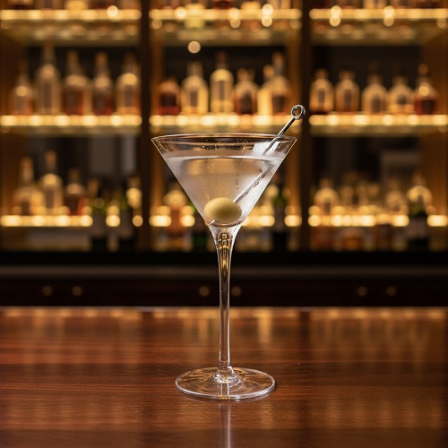 Vodka Martini cocktail